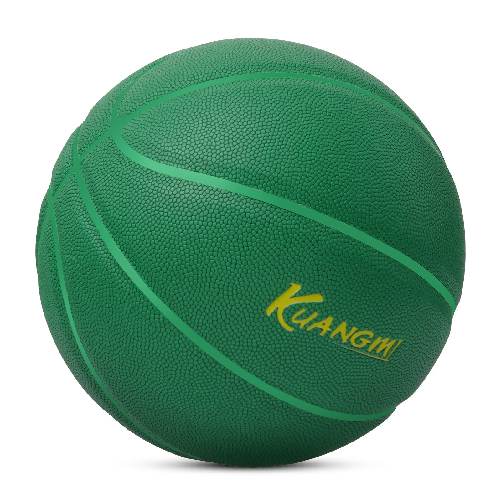 Kuangmi Funny Green Fish Basketball Size 7/6/5 Hygroscopic PU