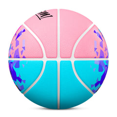 Kuangmi Cyber Pink Cool Cat Basketball Gift Size 7 6 5 4 Hygroscopic PU (Pre-Order)