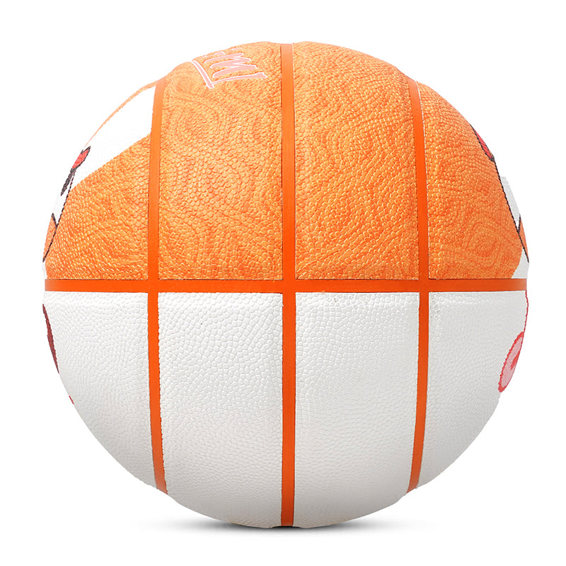 Kuangmi Corgi Pattern Basketball Size 7（29.5“）, Fun Design PU Ball for Kids Youth Adults, Indoor Outdoor Training Game