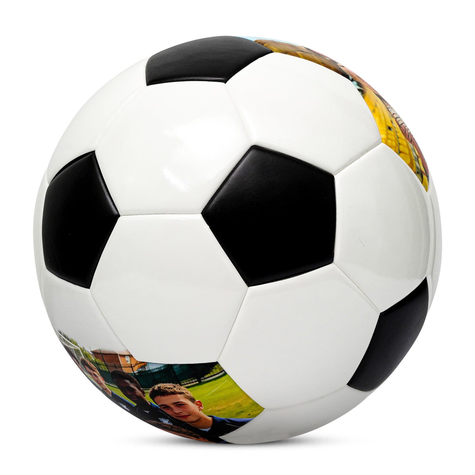Kuangmi Personalized Photo & Graphic Soccer Ball - Custom Image/Text/Icon Gift for Soccer Fans (Size 5)