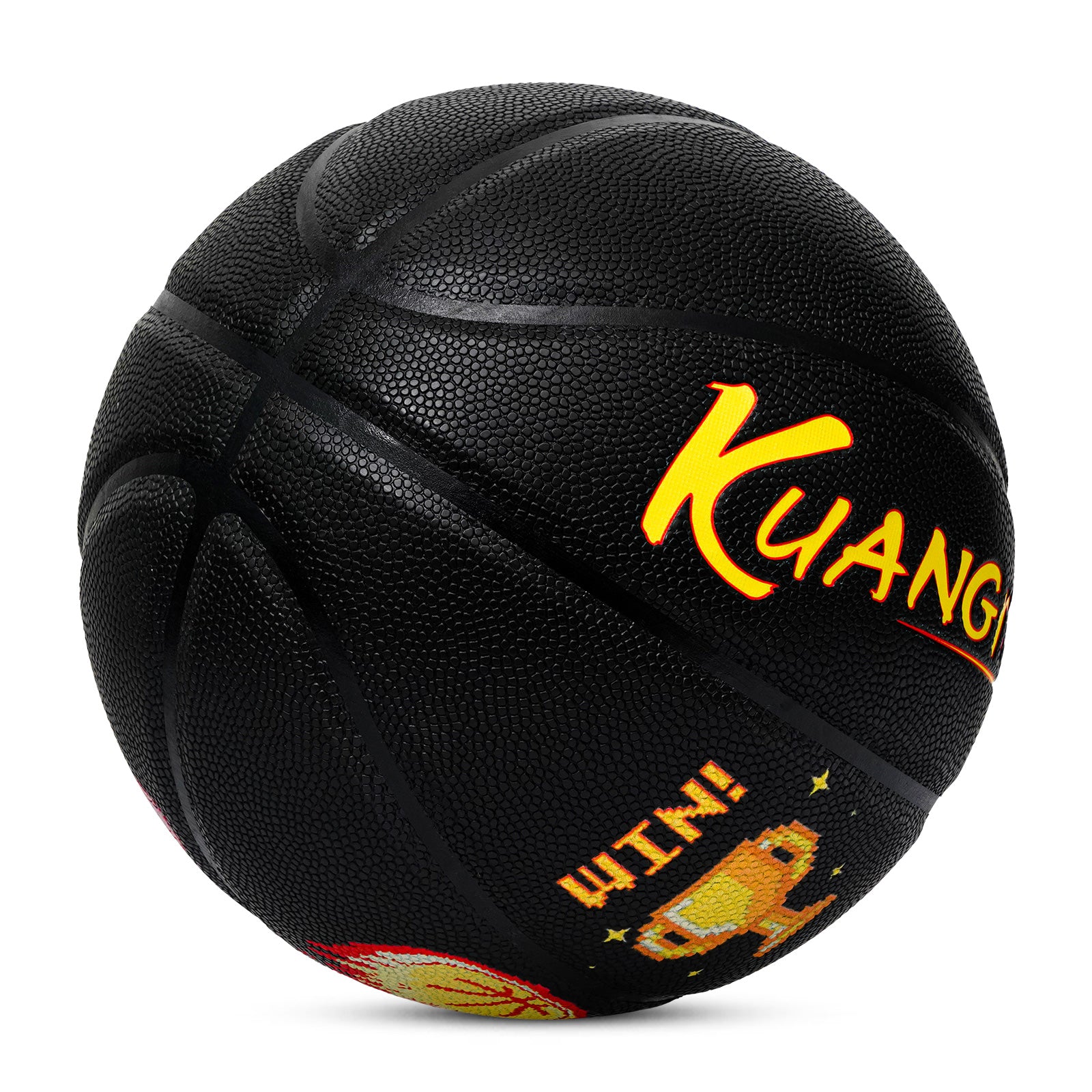 Kuangmi Pixel Champion WIN Basketball Size 7/6/5 Hygroscopic PU