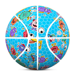 Kuangmi Cute Monster Fun Basketball Gift Size 7 6 5 4 Hygroscopic PU (Pre-Order)