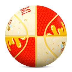 Kuangmi Honey Bear Kids Basketball Gift Size 7 6 5 4 Hygroscopic PU (Pre-Order)