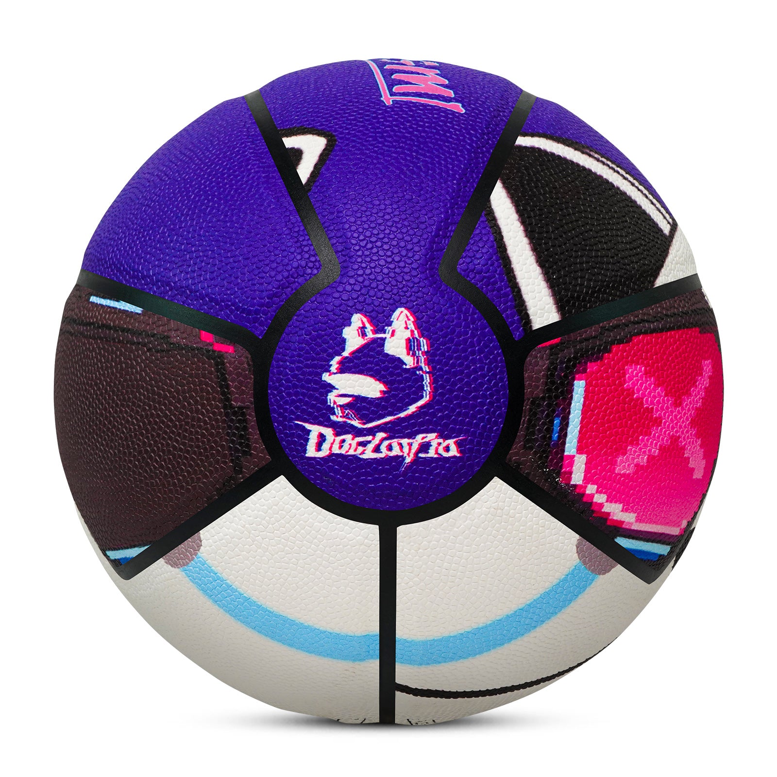 Kuangmi Cyber Dog Basketball Size 7 Hygroscopic PU