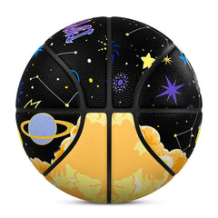 Kuangmi Astronaut Space Basketball Gift Size 7 6 5 4 Hygroscopic PU (Pre-Order)