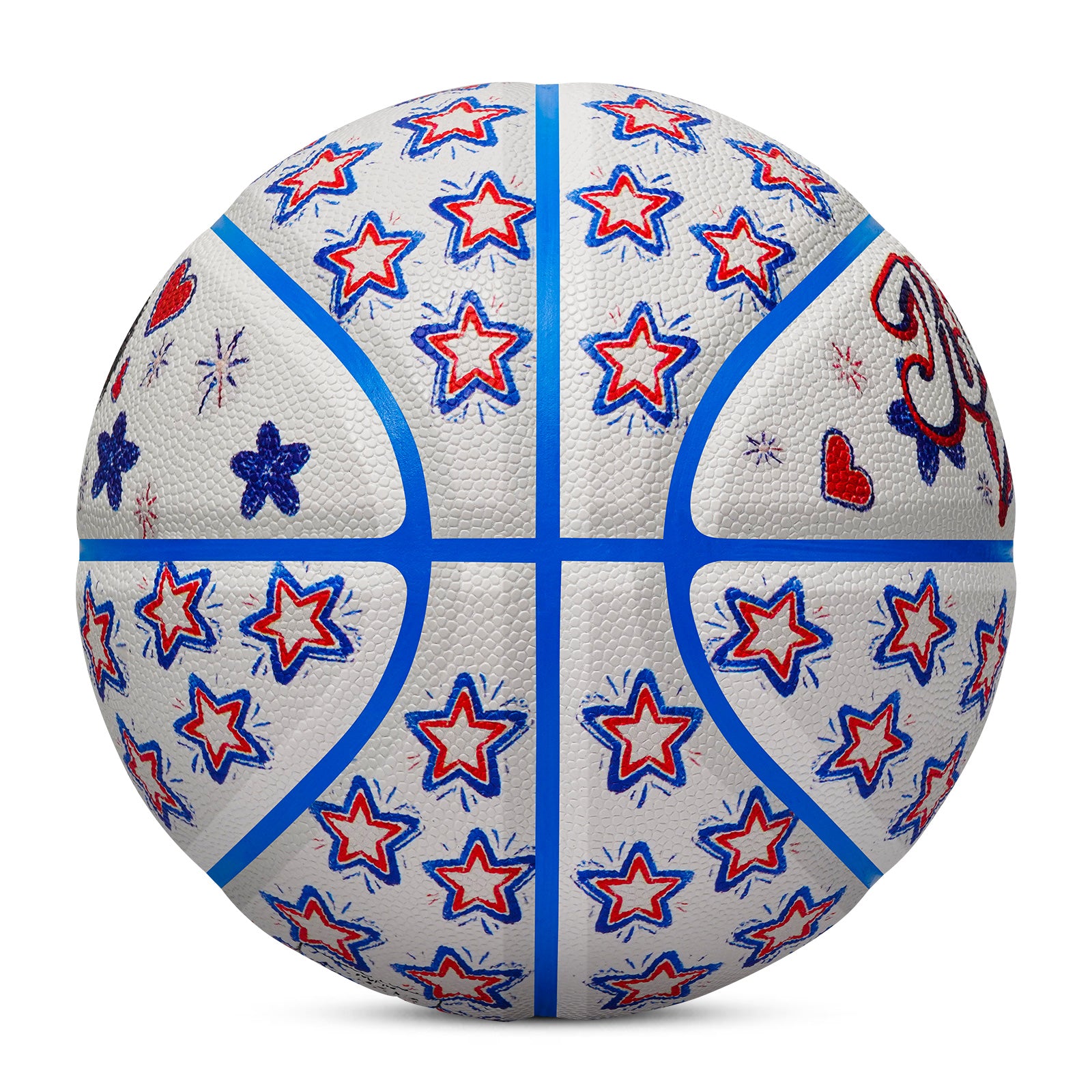 Kuangmi Graffiti Star Basketball Size 7 Hygroscopic PU