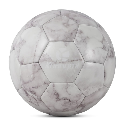 Balón de fútbol Kuangmi con diseño de mármol - Talla 5