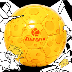 Balón de fútbol de queso Kuangmi tamaño 5