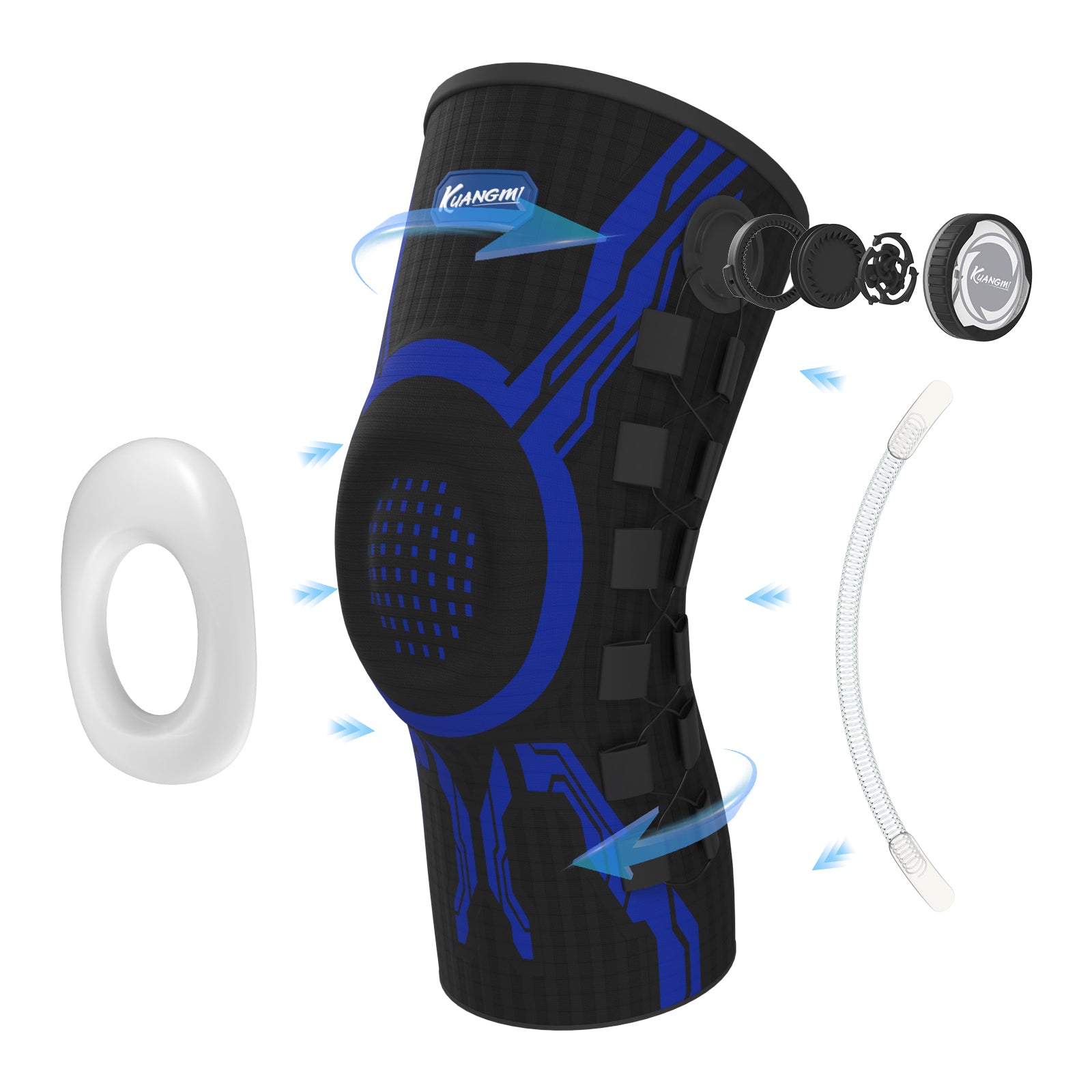 Kuangmi® Férula de Joelho Inteligente - Padrão (Botão ETIE)