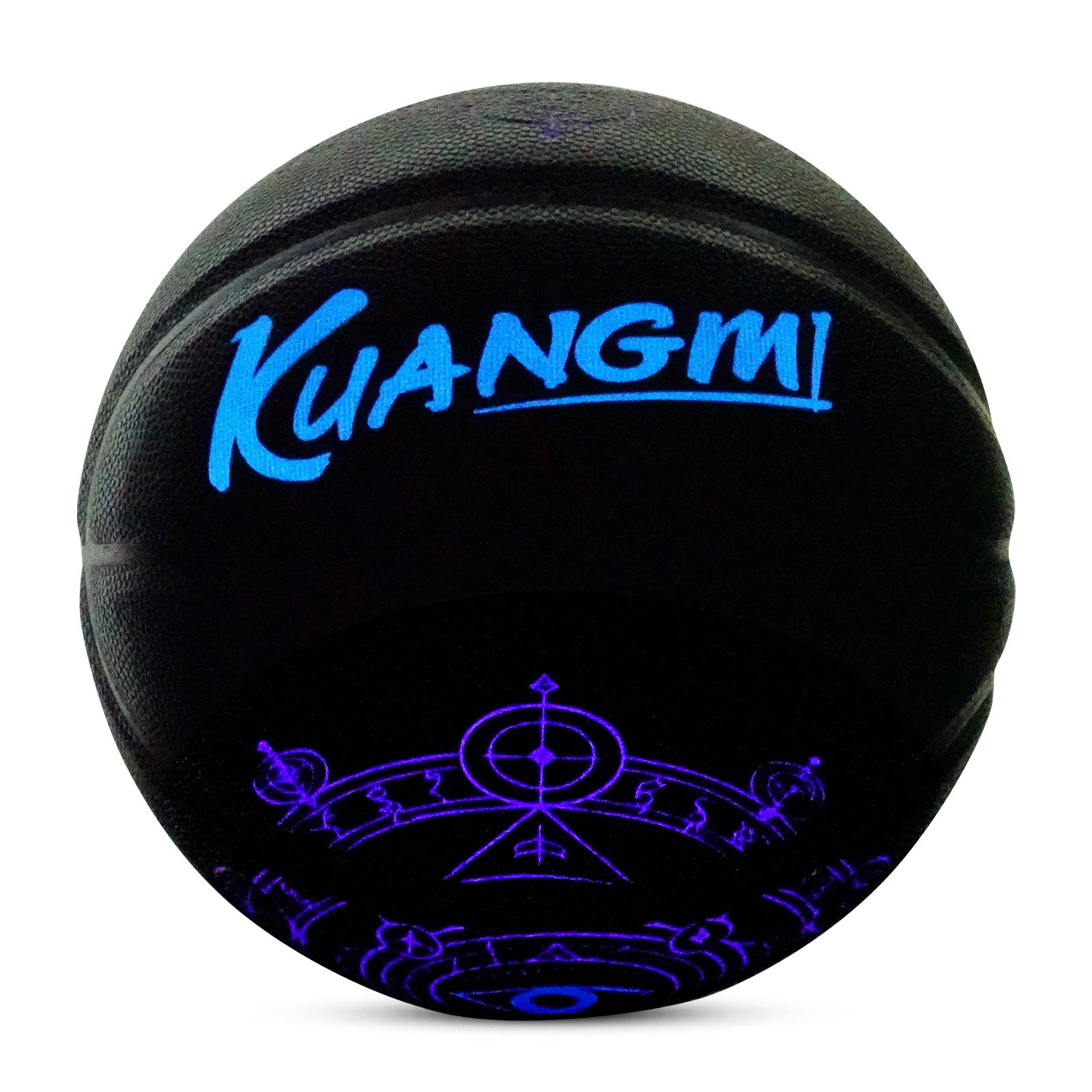 Kuangmi Glow-in-the-Dark Rune Basketball Size 7 Hygroscopic PU