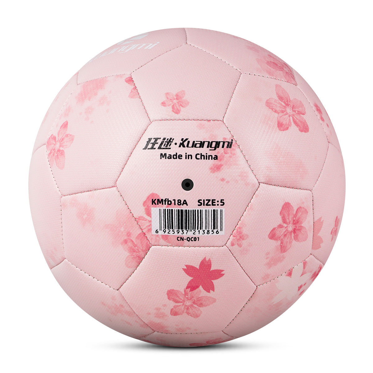 Balón de fútbol rosa Kuangmi Sakura - Talla 5