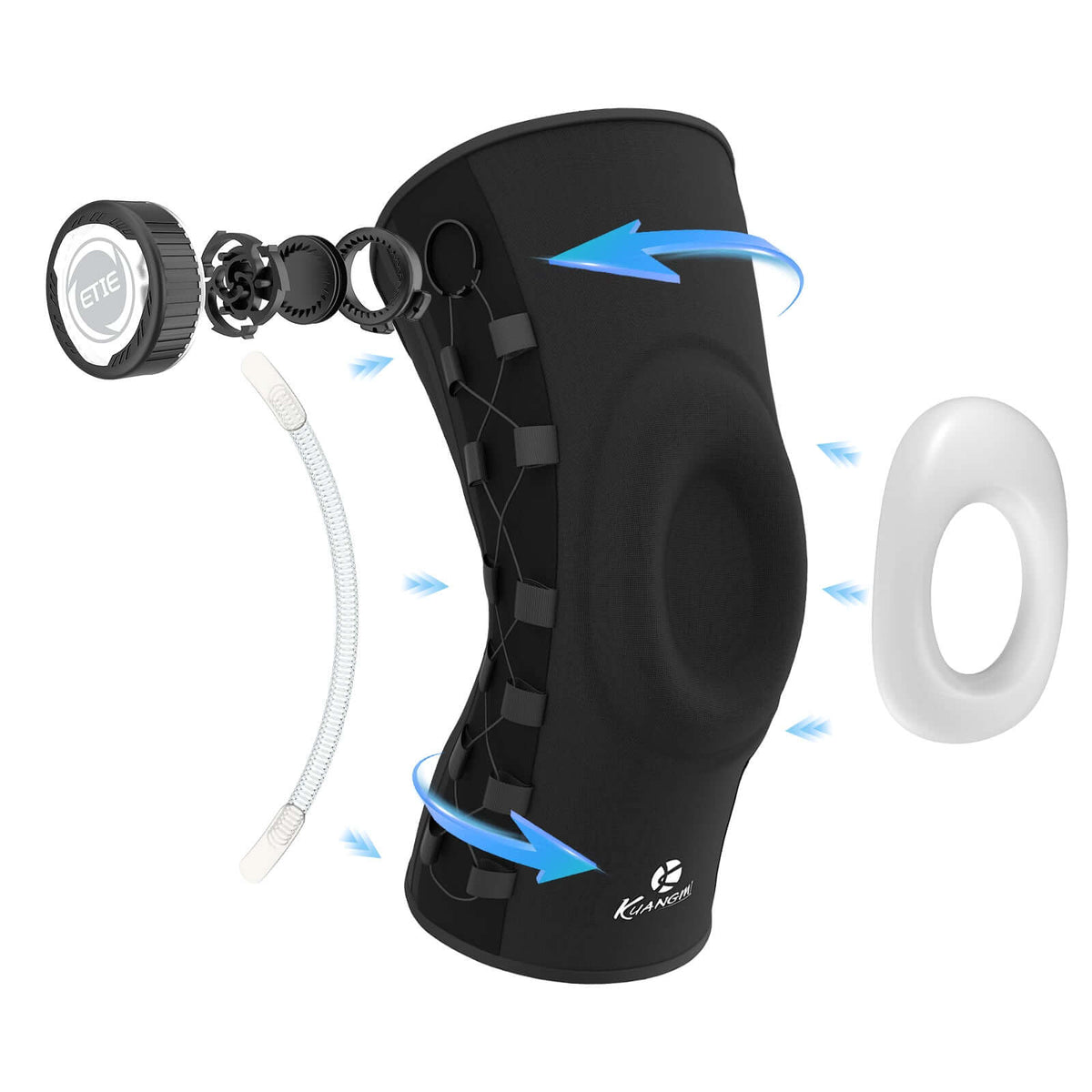 Kuangmi® Férula de Joelho Inteligente - Tecido LYCRA