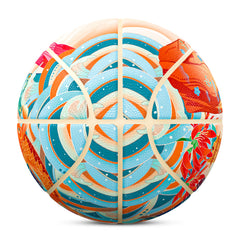 Kuangmi Chinese Hanfu Culture Basketball Gift Size 7 6 5 4 Hygroscopic PU (Pre-Order)