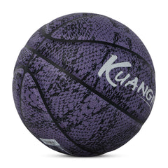 Kuangmi Black Snake Print Basketball Size 7