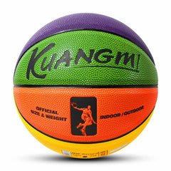 Kuangmi Colorful Basketball Sizes 3/4/5/6/7