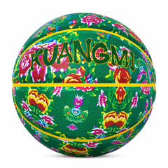 Kuangmi Chinese Style Big Flower Basketball Size7