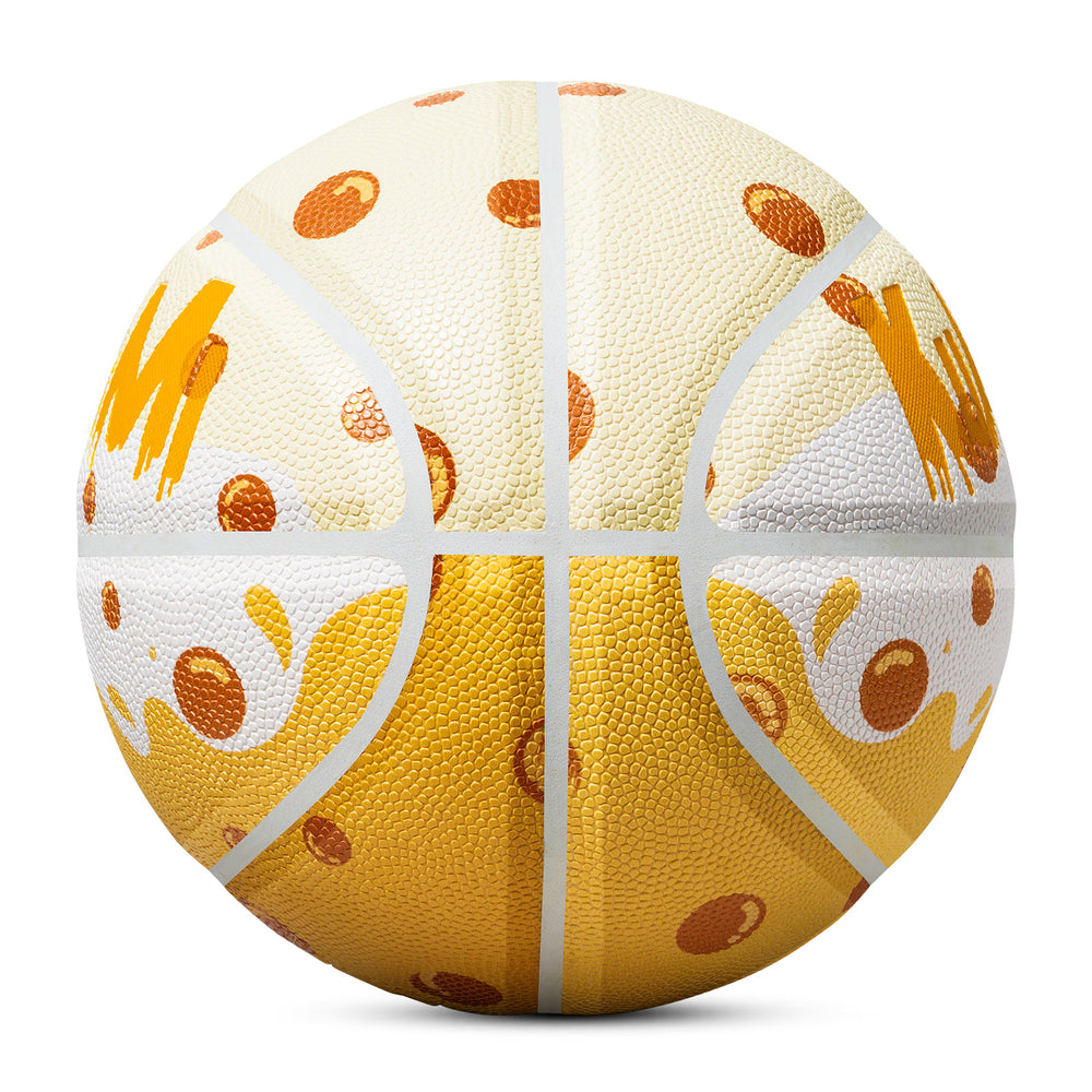 Side view of Kuangmi Basketball Milk Tea Collection