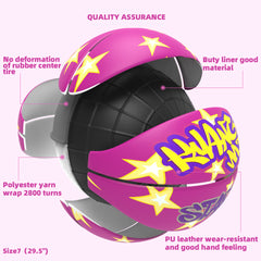 Kuangmi Purple Stars Street Basketball Size 7