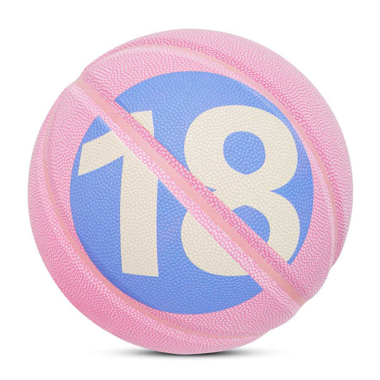 Kuangmi Pink No 18 Street Basketball Size 6