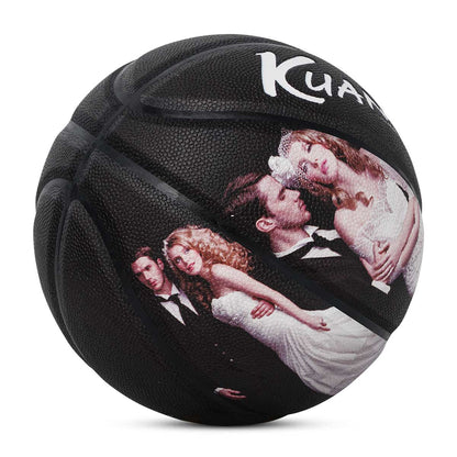 Balón de baloncesto con foto personalizada Kuangmi, tallas 6/7 para bodas