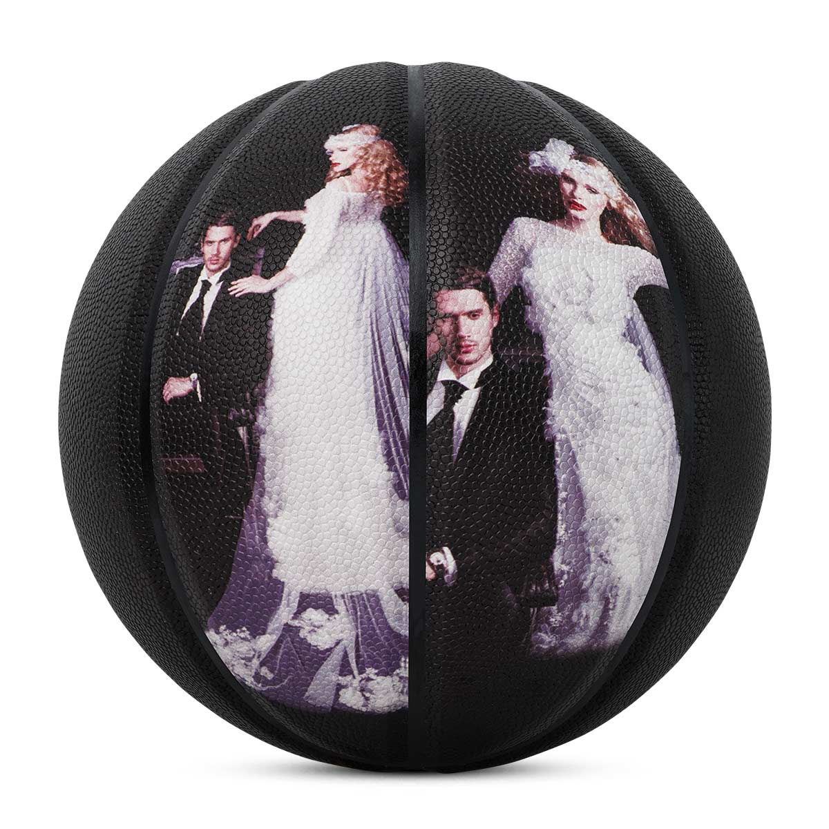 Balón de baloncesto con foto personalizada Kuangmi, tallas 6/7 para bodas