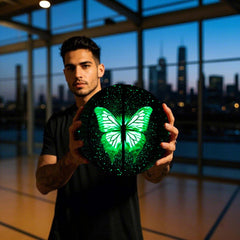 Balón de baloncesto luminoso Kuangmi Butterfly, talla 7