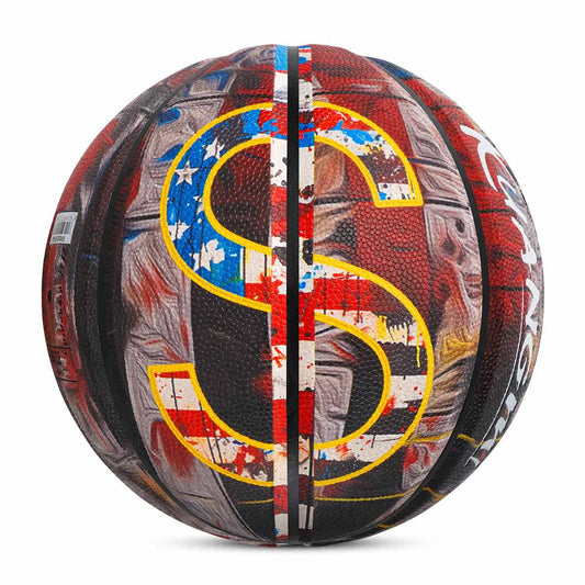 Kuangmi Dollar themed Personalized Street Basketball Size 7