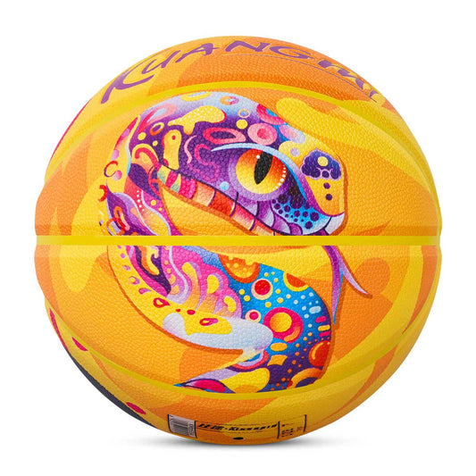Kuangmi Mamba Snake Painted Basketball Sizes 6/7