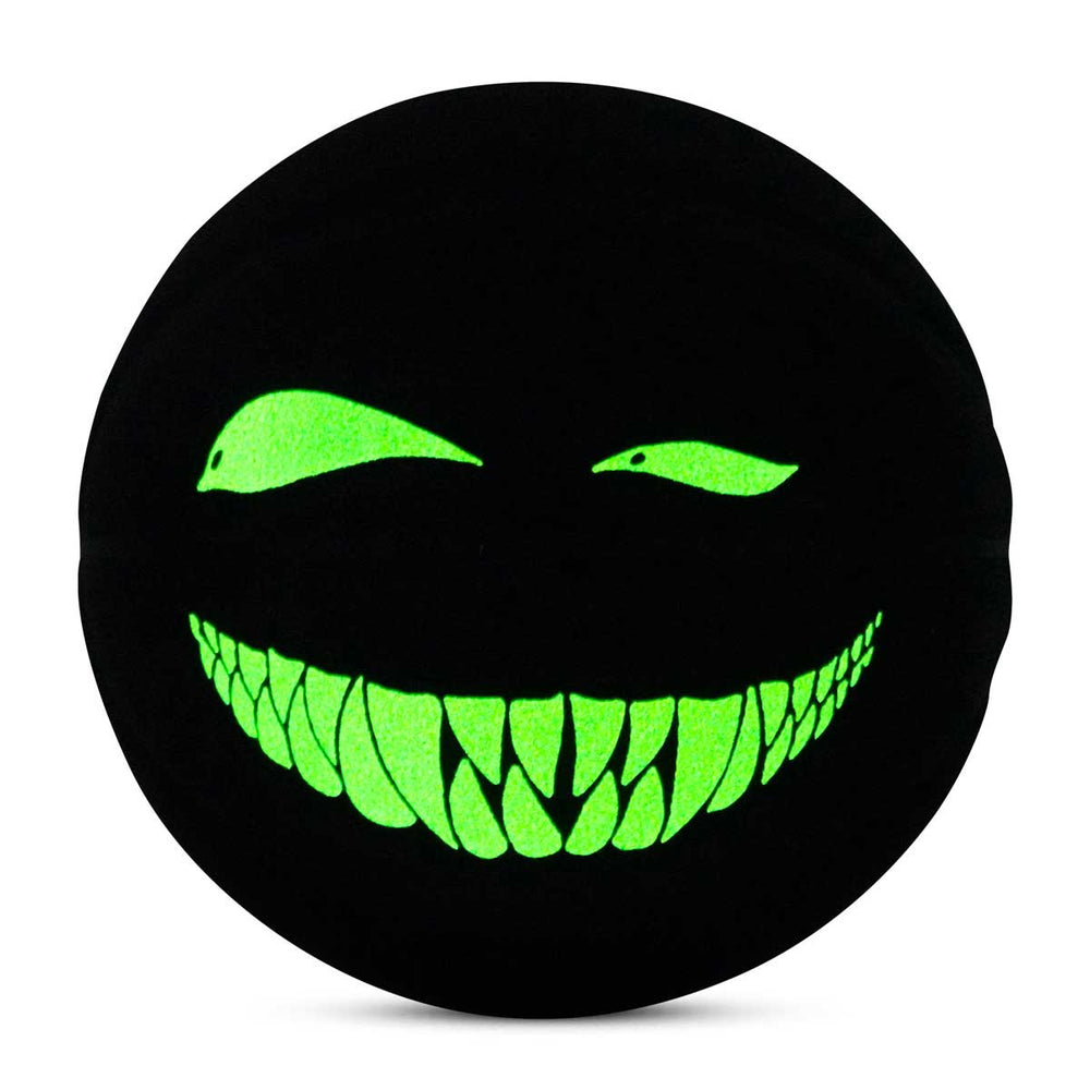Kuangmi Devil Smiley Luminous Basketball Luminous Front View at night