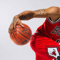 Kuangmi Official Size Basketball - Indoor Outdoor Composite Leather Ball (All Sizes)