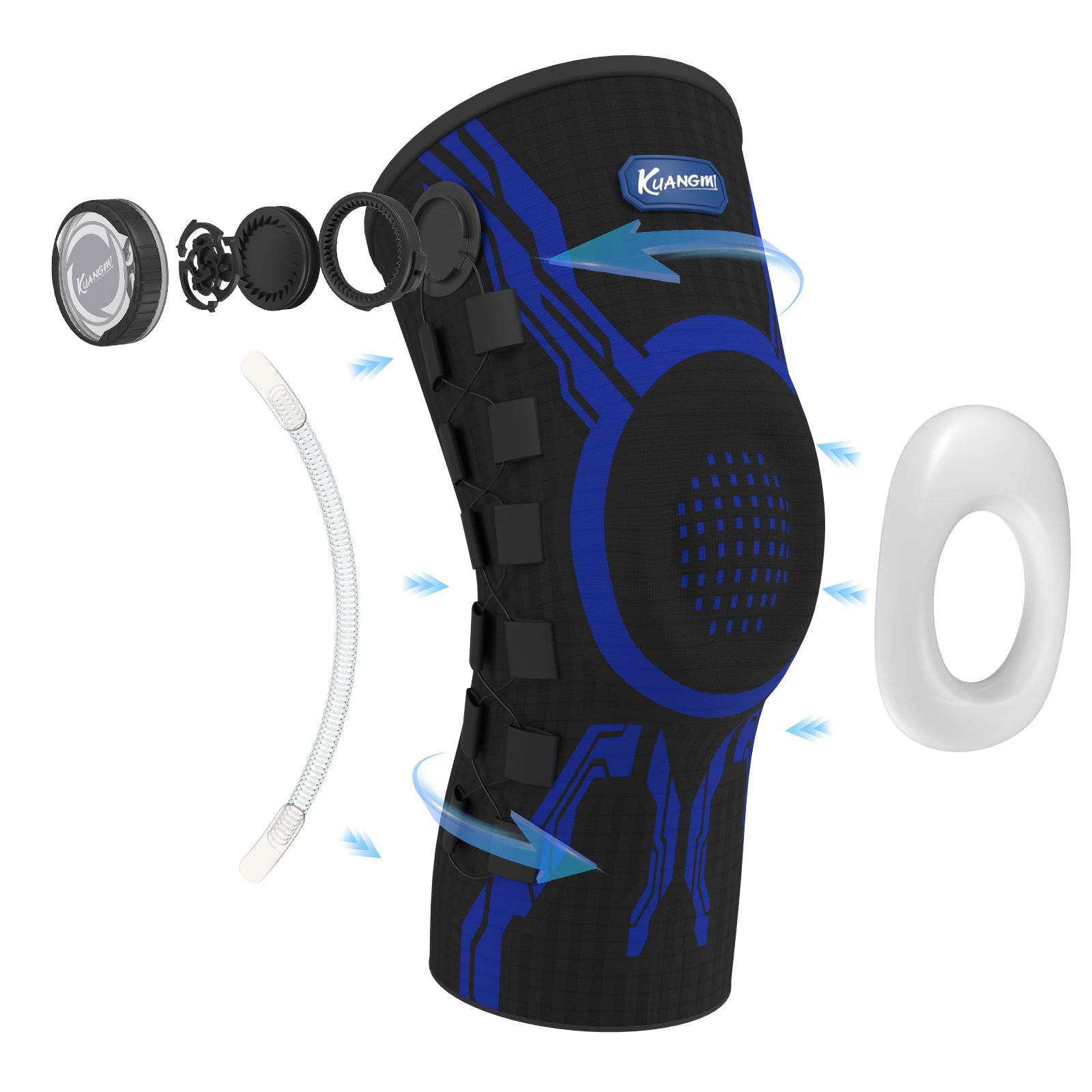 Kuangmi® Férula de Joelho Inteligente - Padrão (Botão ETIE)