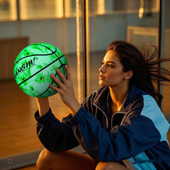 Balón de baloncesto luminoso Kuangmi Oz talla 7 