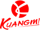 Kuangmi brand logo featuring a stylized basketball graphic